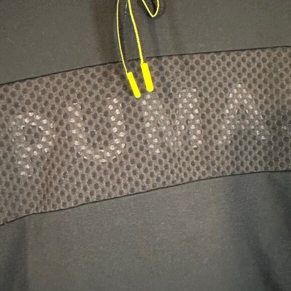 Puma Black Hooded Cotton Blend Logo Front Pullover Sweatshirt Women Sz S - Picture 6 of 12